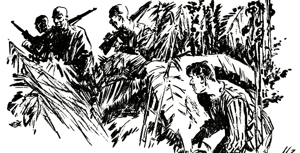 Vintage pulp header